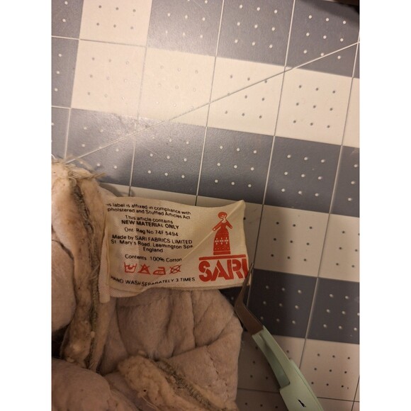 VIintage SARI Fabrics Novelty Dinosaur  potholder Oven Mitt Glove - Picture 4 of 6